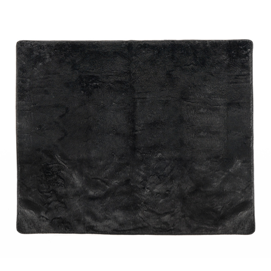 PupProtector™ Summer Short Fur Waterproof Throw Blanket - Midnight Black