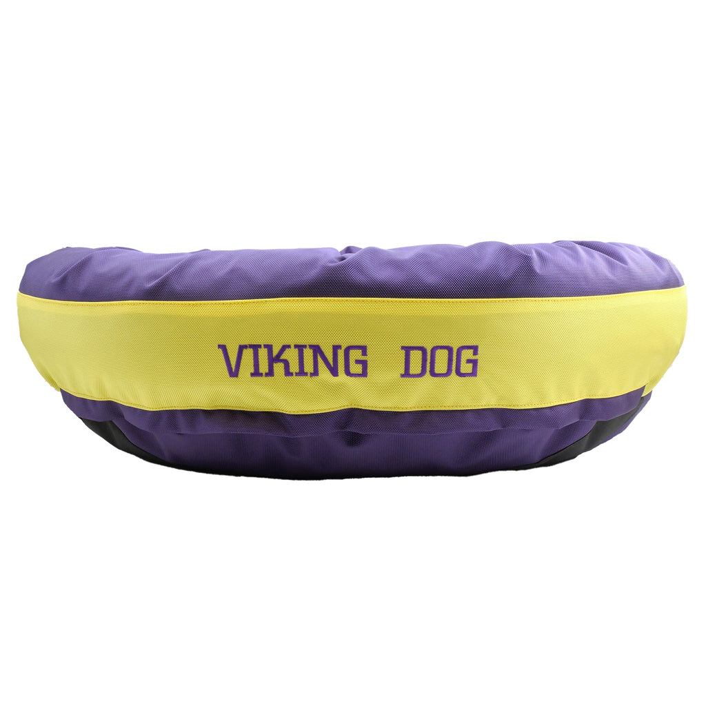 Dog Bed Round Bolster Armor Football
