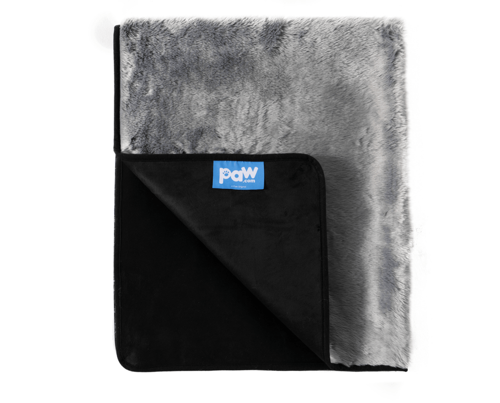 PupProtector™ Summer Short Fur Waterproof Throw Blanket - Charcoal Grey