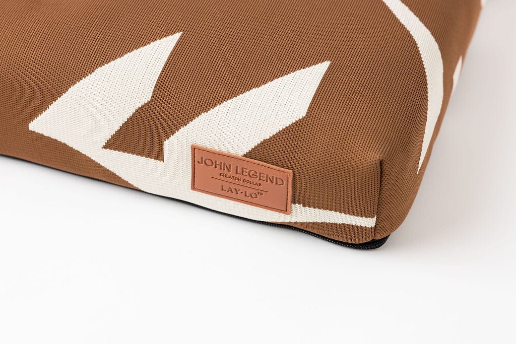 John Legend | Brown Fragment Dog Bed or Bed Cover