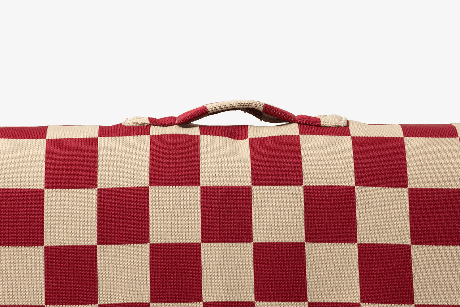 Red Checker | Dog Bed with Cover