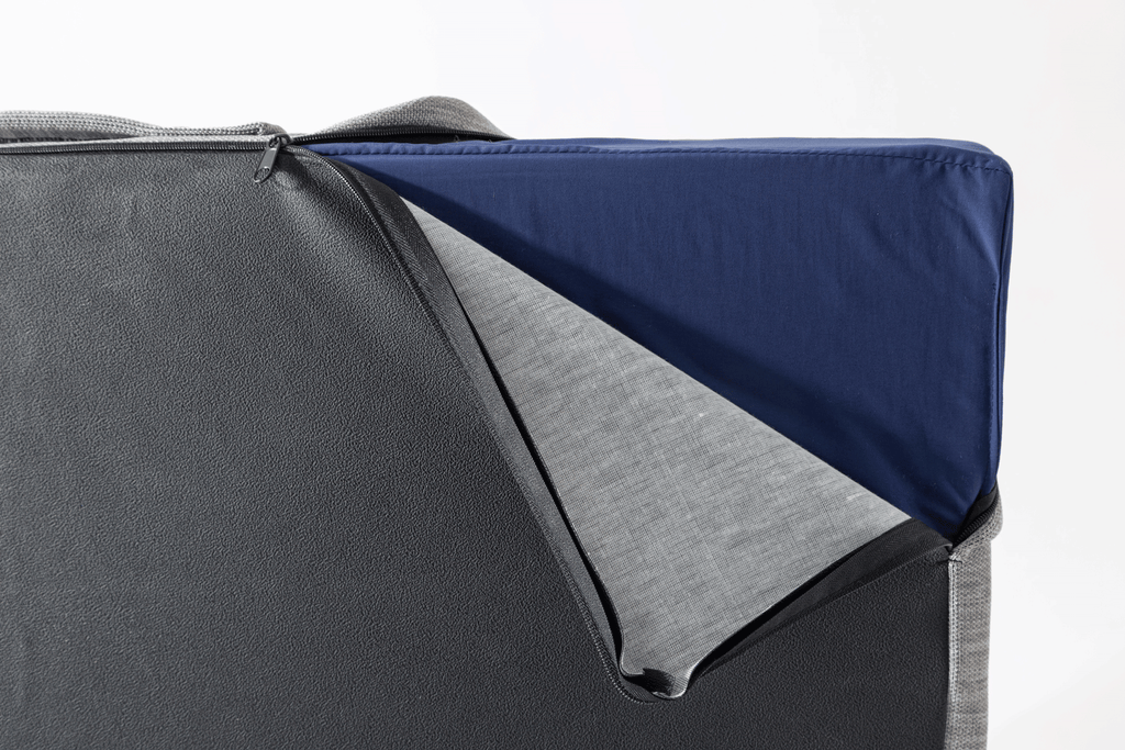 Black Chevron | Boho Dog Bed or Bed Cover