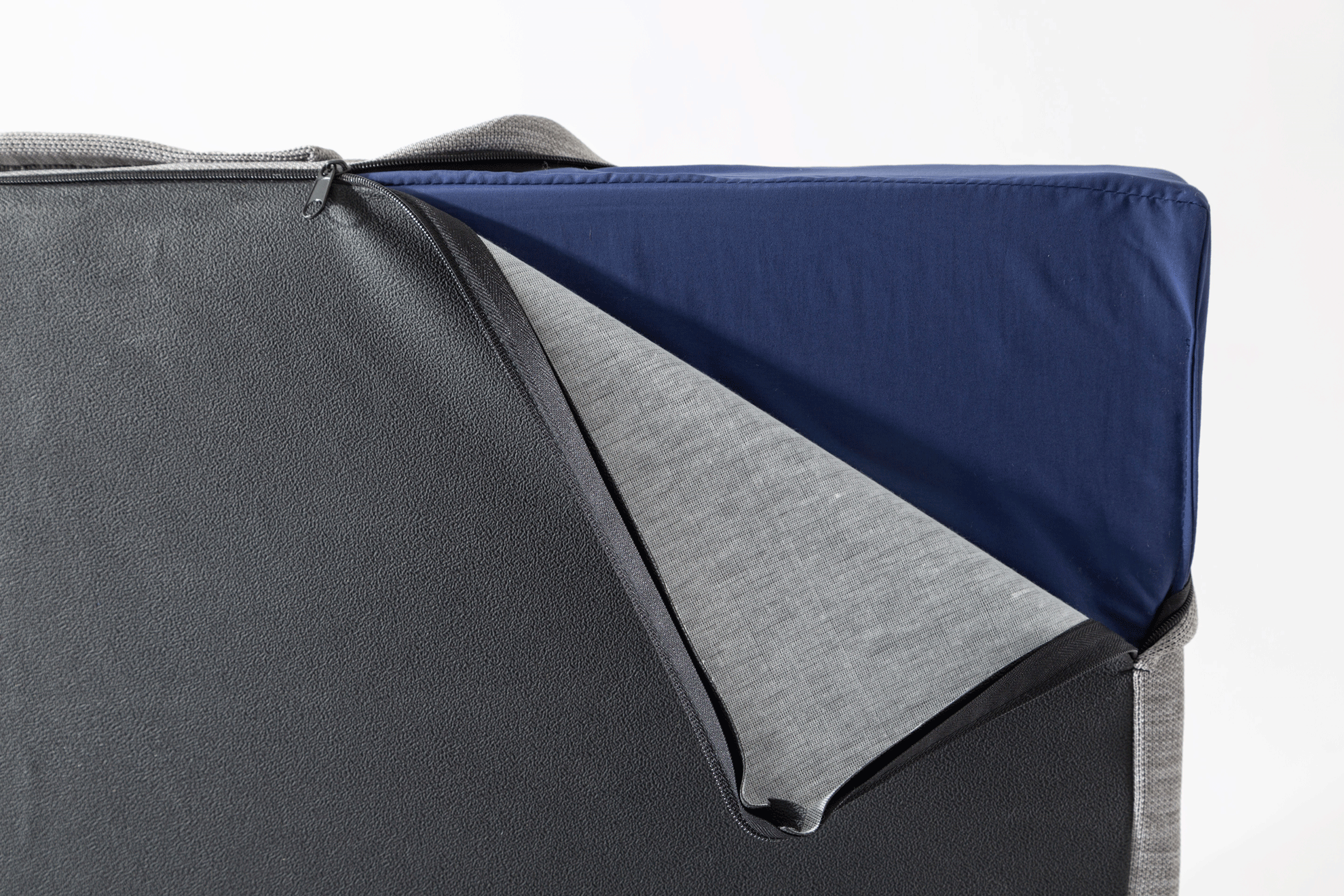 Black Chevron | Boho Dog Bed or Bed Cover