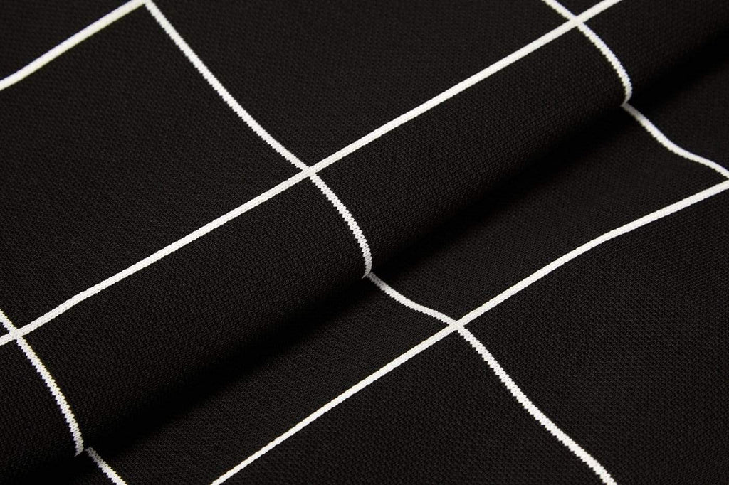 Black Grid | Luxury Dog Bed or Bed Cover