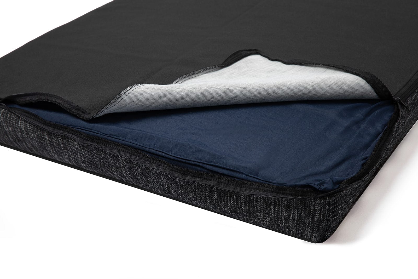 Black Plaid Dog Bed | Dog Bed or Bed Cover