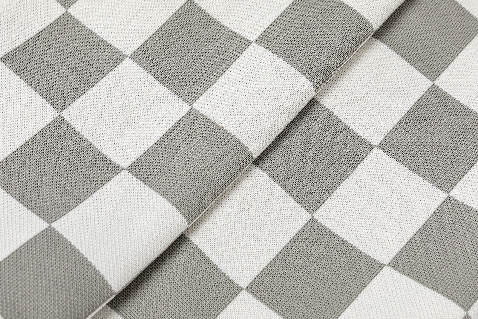 Gray Checker | Dog Bed or Bed Cover