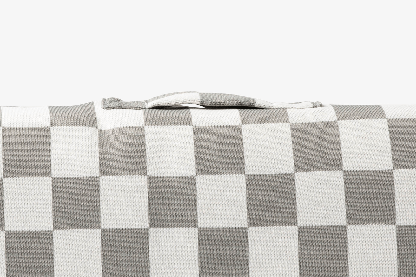 Gray Checker | Dog Bed or Bed Cover