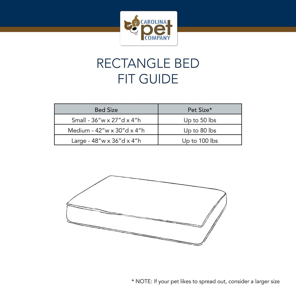 Striped Jamison Indoor Outdoor Dog Bed