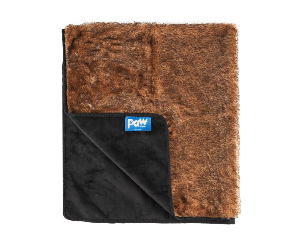 PupProtector™ Summer Short Fur Waterproof Throw Blanket - Sable Tan